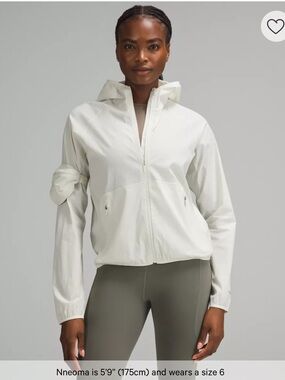 Lululemon Ventilated Packable Trail Running Jacket